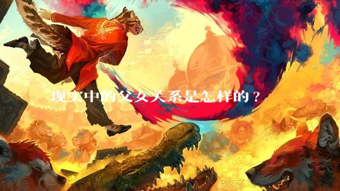 现实中的父女关系是怎样的?