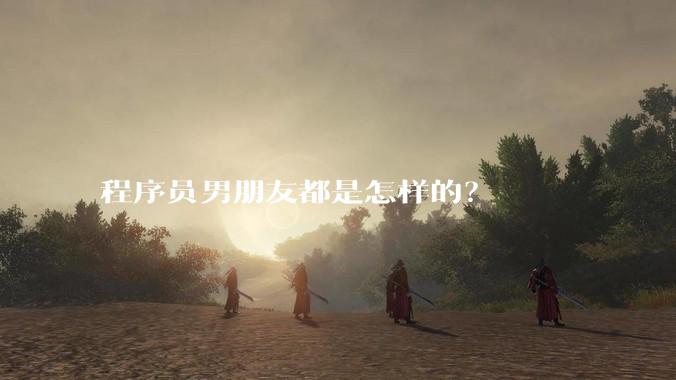 程序员男朋友都是怎样的？