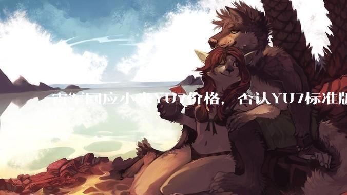 雷军回应小米YU7价格，否认YU7标准版比SU7标准版贵两万到三万，科学分析下，YU7售价可能是多少？