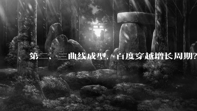 第二、三曲线成型，百度穿越增长周期？ - *