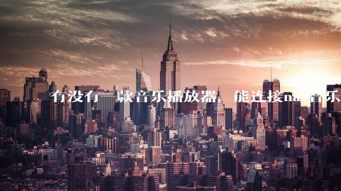 有没有一款音乐播放器，能连接nas音乐，创建音乐库，自动匹配歌词封面等等？类似infuse的概念呢？