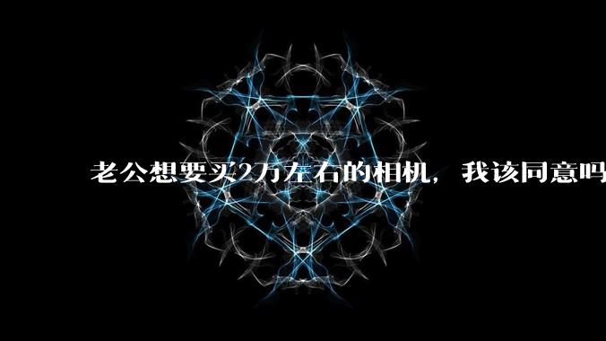 老公想要买2万左右的相机，我该同意吗？