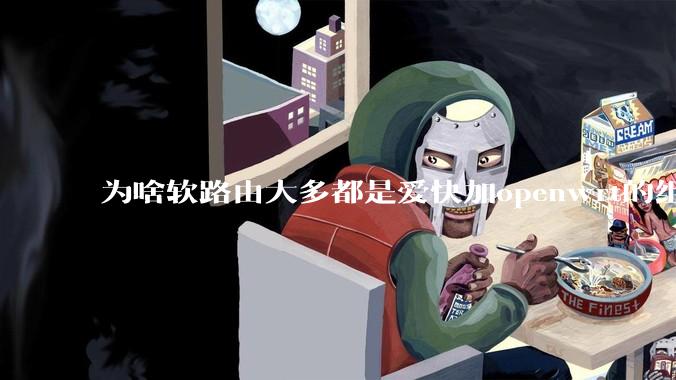 为啥软路由大多都是爱快加openwrt的组合，单openwrt有什么缺点嘛？